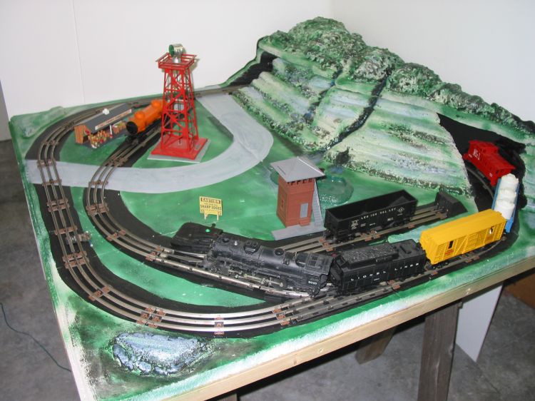 small o gauge train layouts