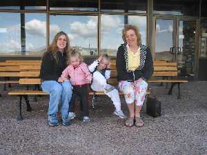 Kelly, Ashlee, Alyssa, and Grandma Sadi